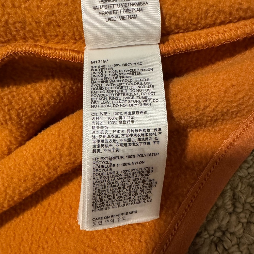 Marmot Copper/Orange Teddy Jacket - Picture 5 of 5
